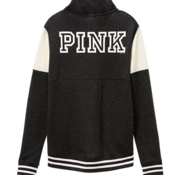 NWOT Victoria Secret Pink Half Zip Jacket size xs - Picture 2 of 4
